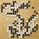 Board position at the end of game WAGC 2005 - Round 7 - Game 6: Zoran Mutabzija vs David Ward
