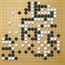 Board position at the end of game WAGC 2005 - Round 8 - Game 12: Bernard Palmer vs Carlos Vegas