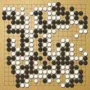 Board position at the end of game WAGC 2005 - Round 8 - Game 9: Jan Bogaerts vs Jaime Ramirez-Reyes