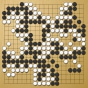 Board position at the end of game WAGC 2006 - Round 3 - Game 5: Noriyuki Yamamoto vs Jannik Rasmussen