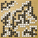 Board position at the end of game WAGC 2006 - Round 4 - Game 5: Sansar Tsolmon vs Jose Raposo