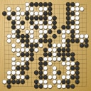 Board position at the end of game WAGC 2006 - Round 4 - Game 3: Yuta Chen vs Man-ki Hong