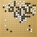 Board position at the end of game WAGC 2006 - Round 5 - Game 4: Joey Hung vs Paal Sannes