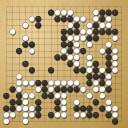 Board position at the end of game WAGC 2006 - Round 6 - Game 1: Tae-weon Cho vs Weixing Tang