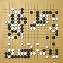 Board position at the end of game WAGC 2006 - Round 6 - Game 8: Zoran Simeunovic vs Patric Grueter