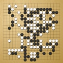 Board position at the end of game WAGC 2006 - Round 7 - Game 7: Desmond Cann vs Zoran Simeunovic