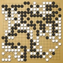 Board position at the end of game WAGC 2006 - Round 7 - Game 2: Man-ki Hong vs Weixing Tang