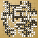 Board position at the end of game WAGC 2006 - Round 8 - Game 2: Tae-weon Cho vs Alexej Lazarev