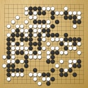 Board position at the end of game WAGC 2007 - Round 1 - Game 10: Svilen Pavlov vs Jan Bogaerts