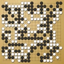 Board position at the end of game WAGC 2007 - Round 2 - Game 7: Mandish Singh vs Andrius Petrauskas