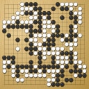 Board position at the end of game WAGC 2007 - Round 3 - Game 2: Cristian Pop vs Serhij Ridzel