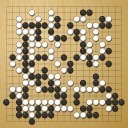 Board position at the end of game WAGC 2007 - Round 3 - Game 5: Kasper Hornbaek vs Ondrej Silt