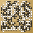 Board position at the end of game WAGC 2007 - Round 3 - Game 7: Zoran Mutabzija vs Cuong Nguyen