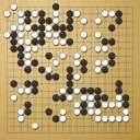 Board position at the end of game WAGC 2007 - Round 4 - Game 10: Noel Mitchell vs Luis Cajiao-Campos