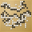 Board position at the end of game WAGC 2007 - Round 5 - Game 11: Krishna-Gopal Pradhananga vs Mandish Singh