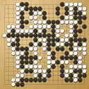 Board position at the end of game WAGC 2007 - Round 5 - Game 3: Zoran Mutabzija vs Merlijn Kuin