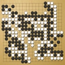 Board position at the end of game WAGC 2007 - Round 6 - Game 11: Sercan Oruc vs Ignacio Facello