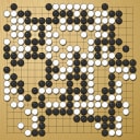 Board position at the end of game WAGC 2007 - Round 7 - Game 6: Daniel-Jakadewa Putra vs Jaime Ramirez-Reyes