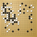 Board position at the end of game WAGC 2007 - Round 7 - Game 4: Otso Alanko vs Fernando Aguilar