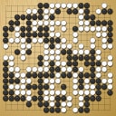 Board position at the end of game WAGC 2008 - Round 1 - Game 7: Martin Sacramento vs Demberelnaymbu Agvandondov