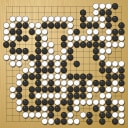 Board position at the end of game WAGC 2008 - Round 2 - Game 10: Edgar Ivan Escobar vs Martin Benenati