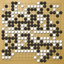 Board position at the end of game WAGC 2008 - Round 3 - Game 7: Jaime Ramirez-Reyes vs Matej Zakanj
