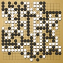 Board position at the end of game WAGC 2008 - Round 4 - Game 7: Amine-Mehdi Bachri vs Fatih Sulak
