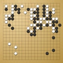 Board position at the end of game WAGC 2008 - Round 6 - Game 7: Antonio Fernandez-Caballero vs Matthew Macfadyen