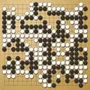 Board position at the end of game WAGC 2008 - Round 8 - Game 11: Narendra Sowal vs Hector Paiz-Castillo