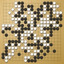 Board position at the end of game WAGC 2009 - Round 1 - Game 4: Javier Gonzalez vs Fouad Tehhani