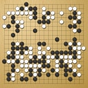 Board position at the end of game WAGC 2009 - Round 2 - Game 7: Matej Zakanj vs Siarhei Korbut