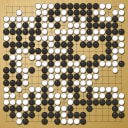 Board position at the end of game WAGC 2009 - Round 3 - Game 2: Noriyuki Yamamoto vs Jan Ramon
