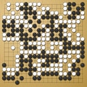 Board position at the end of game WAGC 2009 - Round 3 - Game 7: Siarhei Korbut vs Dominik Mueller