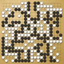 Board position at the end of game WAGC 2009 - Round 5 - Game 7: Dmitrij Surin vs Viktor Lin