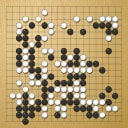 Board position at the end of game WAGC 2009 - Round 5 - Game 9: Miroslav Poliak vs Dimas Cabre