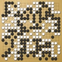 Board position at the end of game WAGC 2009 - Round 6 - Game 1: Shin-hwan Yu vs Yuqing Hu