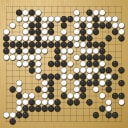 Board position at the end of game WAGC 2009 - Round 7 - Game 8: Miroslav Poliak vs Jaime Ramirez-Reyes