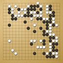 Board position at the end of game WAGC 2010 - Round 1 - Game 1: Hong-suk Song vs Christoph Gerlach