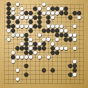 Board position at the end of game WAGC 2010 - Round 2 - Game 2: Kasper Hornbaek vs Nai-San Chan