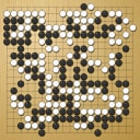 Board position at the end of game WAGC 2010 - Round 5 - Game 5: Alexej Lazarev vs Bohdan Zhurakovskyi