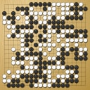 Board position at the end of game WAGC 2010 - Round 7 - Game 3: Yongfei Ge vs Nai-San Chan