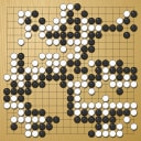 Board position at the end of game WAGC 2010 - Round 8 - Game 1: Ondrej Silt vs Hong-suk Song