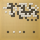 Board position at the end of game WAGC 2011 - Round 1 - Game 2: Michael Galero vs Kamil Chwedyna