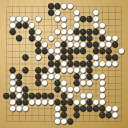 Board position at the end of game WAGC 2011 - Round 1 - Game 11: Sandeep Dave vs Michael Martens
