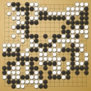 Board position at the end of game WAGC 2011 - Round 2 - Game 1: Cornel Burzo vs Thomas Debarre