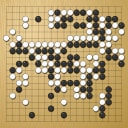 Board position at the end of game WAGC 2011 - Round 2 - Game 3: Merlijn Kuin vs Franz-Josef Dickhut
