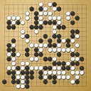 Board position at the end of game WAGC 2011 - Round 2 - Game 6: Radek Nechanicky vs Alex Selby