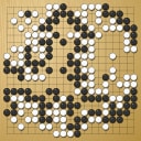 Board position at the end of game WAGC 2011 - Round 3 - Game 5: Kamil Chwedyna vs Joan Alemany-Flos