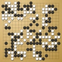 Board position at the end of game WAGC 2011 - Round 3 - Game 3: Morten Ofstad vs Hironori Hirata