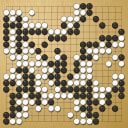 Board position at the end of game WAGC 2011 - Round 4 - Game 9: Hock-Doong Ho vs Francisco Pereira